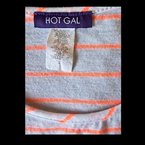 Women’s Hot Gal Size Large Tank Top, Good Condition - Picture 4 of 4